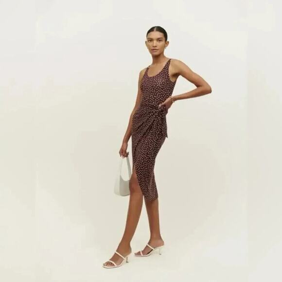 Reformation Dresses & Skirts - Reformation Kaila Knit Dress - Cougar Small B1935